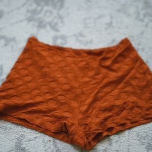 Reformation retro checkered shorts